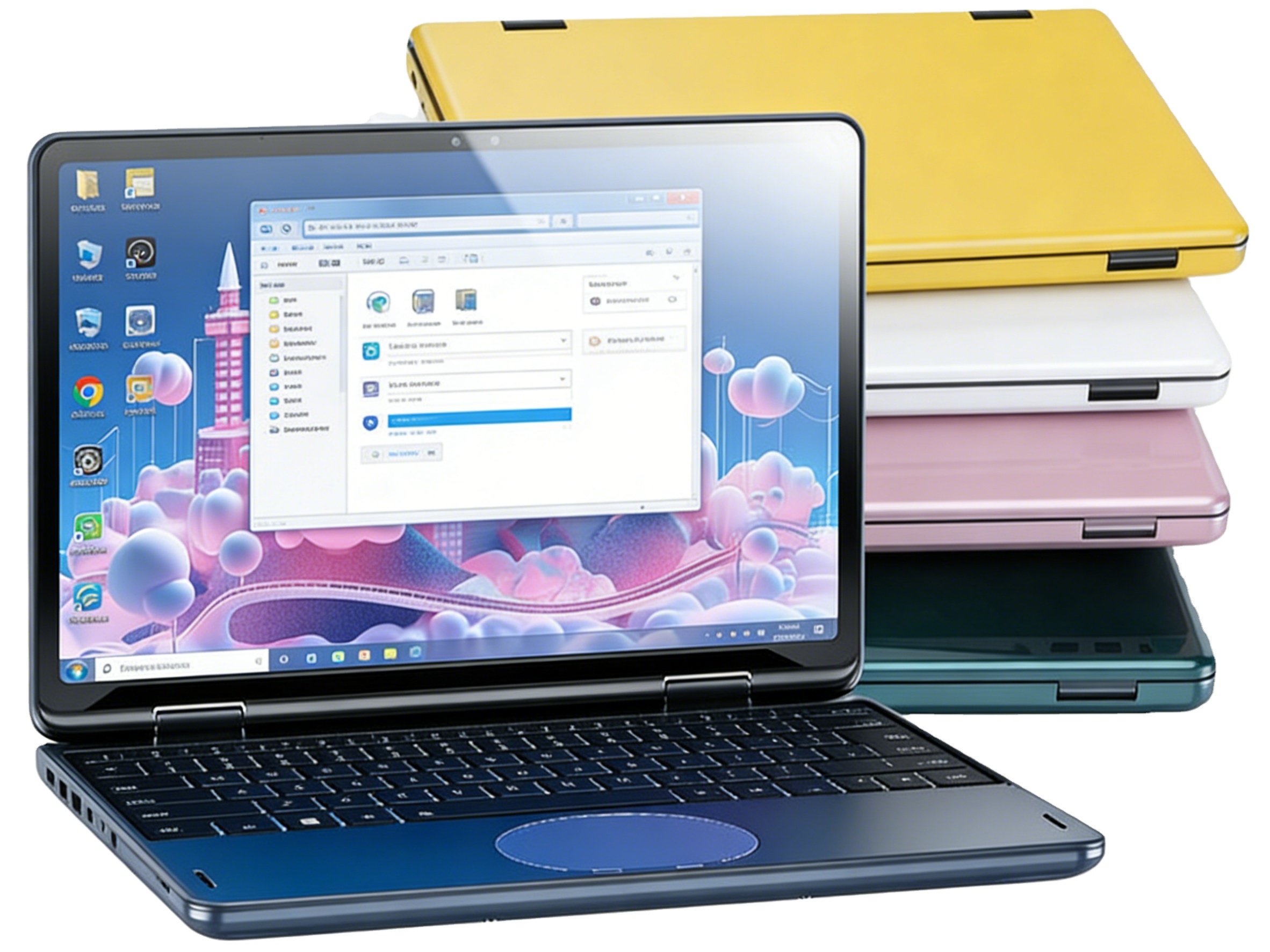 Holiday Gift New Factory Direct 11Inch IPS Display Business UltraThin Portable Laptop DDR4 RAM SSD Storage Intel N100