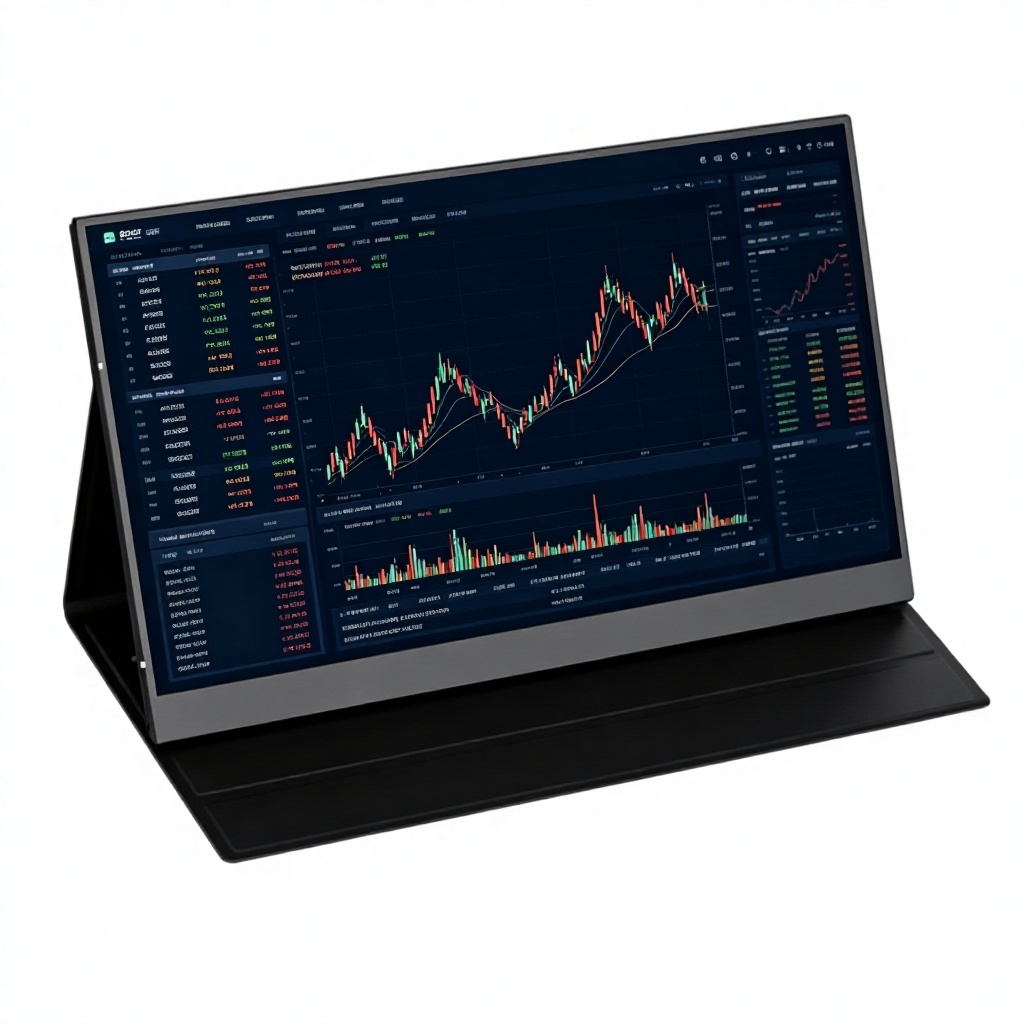 New Source Factory 15.6Inch Portable LCD Backlit Display 16:9 PS4 External Screen Laptop Expansion Sub Screen