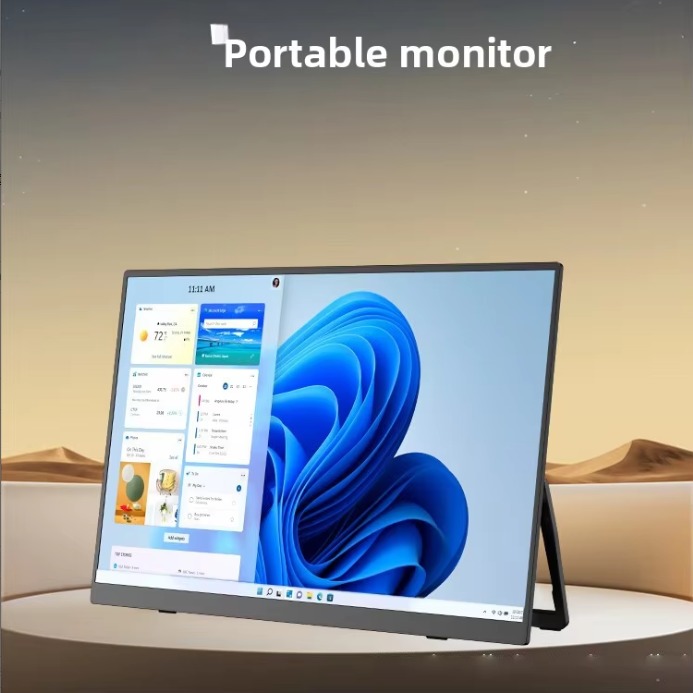 2026 New Portable 23.8 Inch IPS LED Backlit Type C 100Hz 6ms Response Monitor Stand PC Expansion Display for Switch