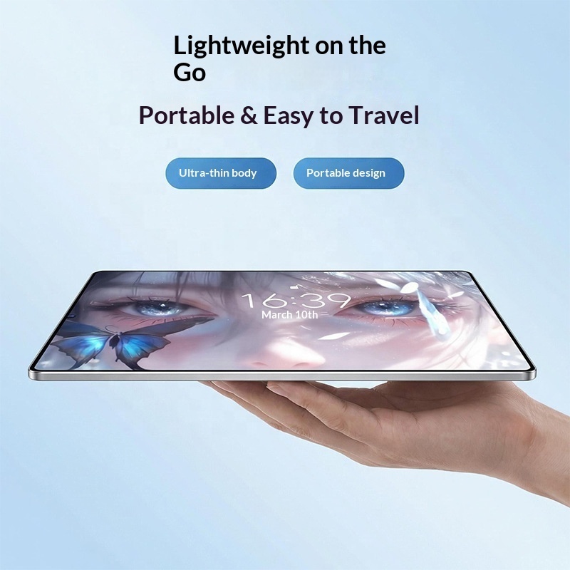 New Custom 10.1Inch Business Gaming Tablet PC Octa Core 5G WiFi Android 3GB RAM 2.0GHz HD Screen AllinOne