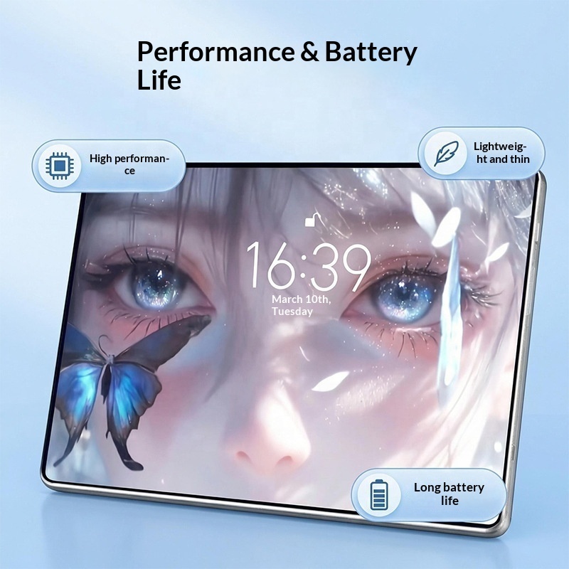 Custom 10.1Inch Educational Business Gaming Tablet PC Octa Core 5G WiFi Android 3GB RAM 2.0GHz HighDefinition Screen AllinOne