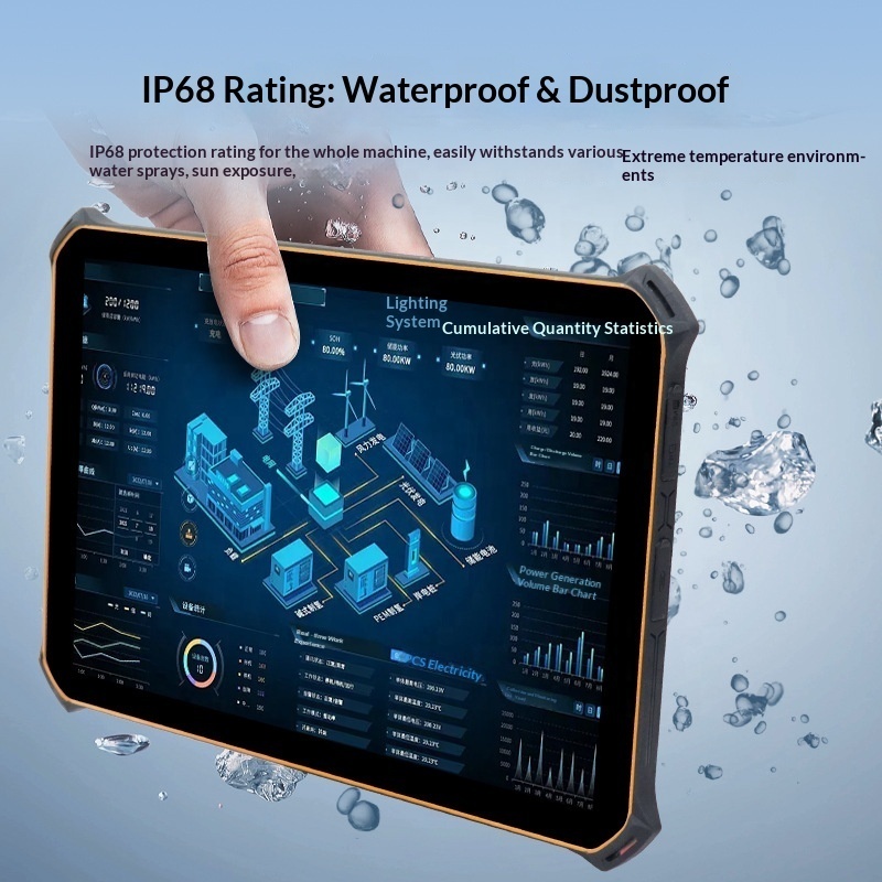 Oem New Custom 10.1inch Capacitive Screen Industrial Tablet 4G Waterproof Shockproof Rugged Tablet Computer Costeffective