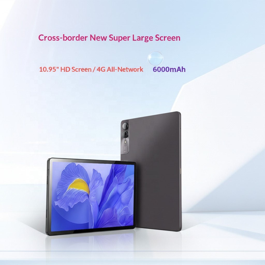 New Custom 10.95Inch Octa Core Android Tablet 6GB 64GB 1920x1200 Full Lamination 4G Calling 6000mAh Tablet PC
