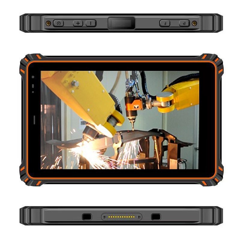 New 8 Inch Industrial Three Proof Tablet Computer Reinforced Explosion Proof NFC Module Android13 Capacitive Screen MTK 4G Wi-Fi