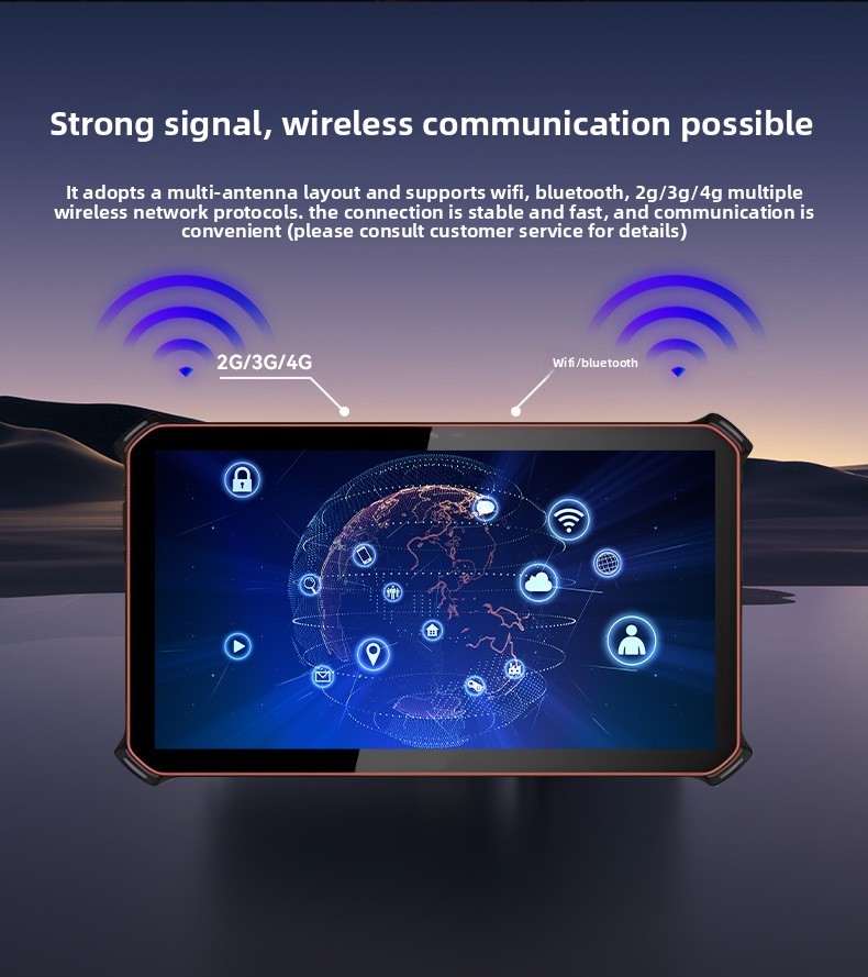 10.1 Inch Industrial Touch Screen Computer Desktop Panel 4GB All in One Pc