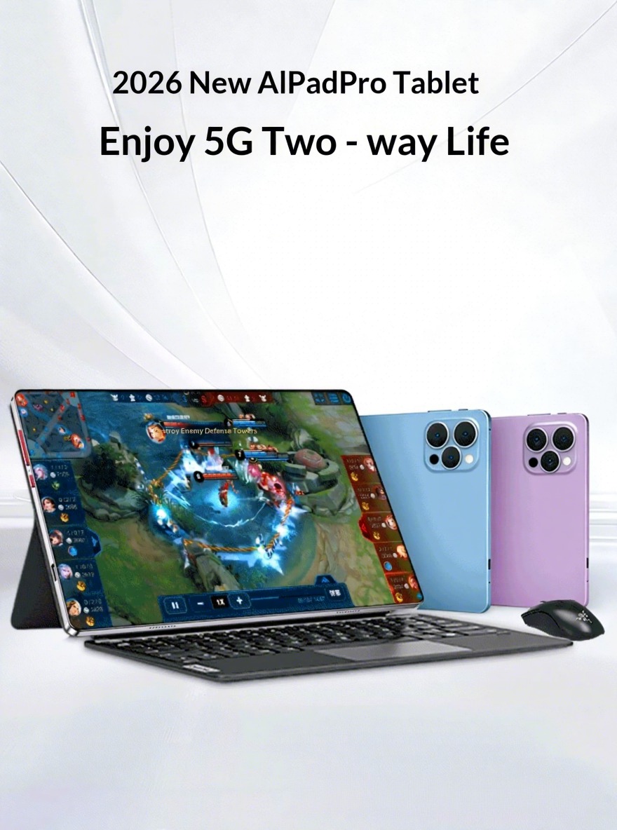 New Octa Core 1080P Capacitive Touch Screen 5G WIFI 10.1 Inch L-Shape Android 11 Tablet PC AIO 4GB 3GB USB HD Educational