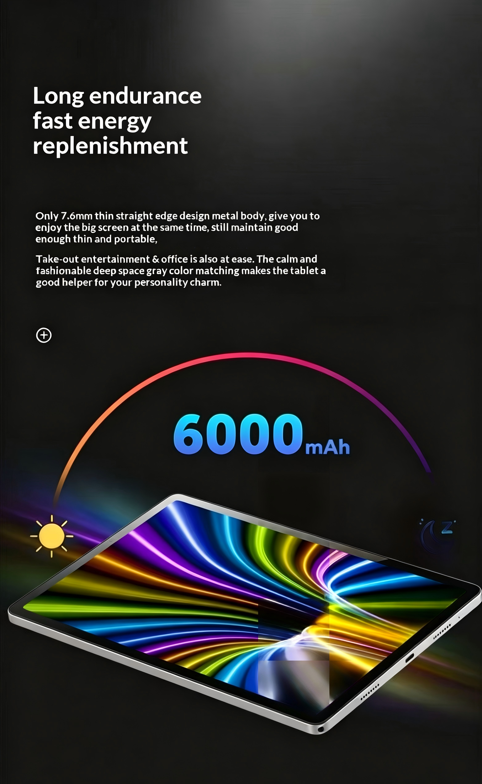 2026 New Style 10.95 Inch Octa Core 6GB Tablet with 4G GSM Capacitive Screen for Office Business Student Learning