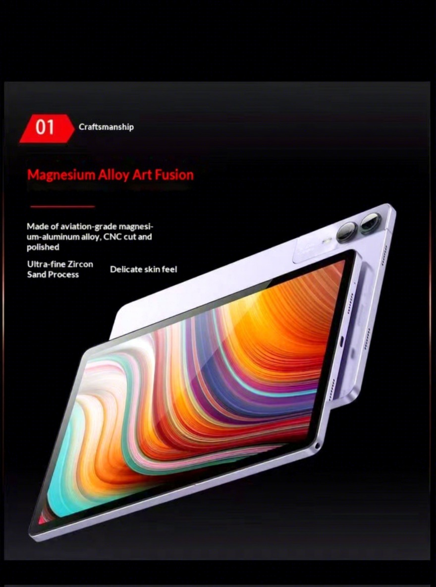 10.95 Inch High-definition Large Screen Octa Core 1.8GHz 6GB 6000mAh Android Tablet Student Online Course Early Education