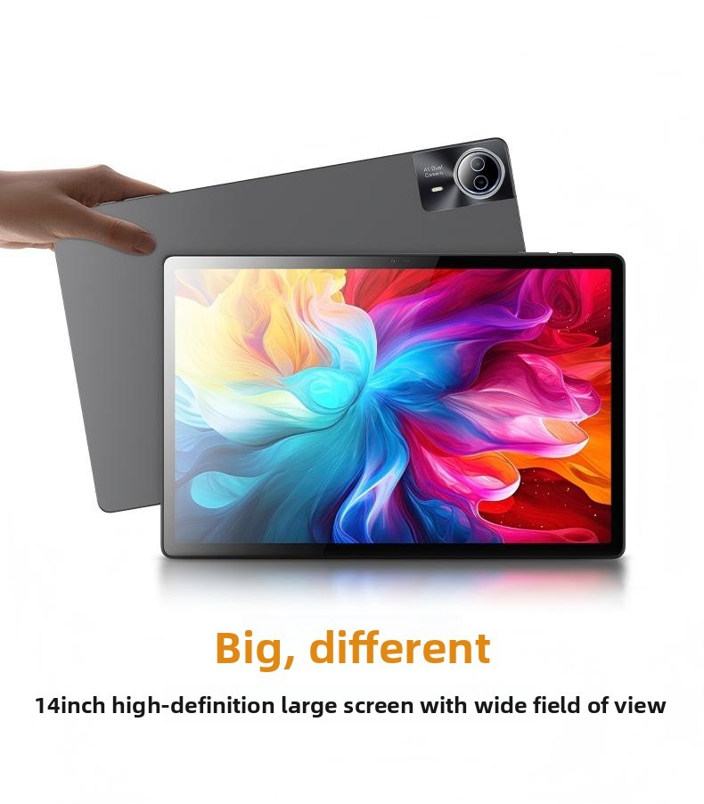 New 14 Inch MTK Octa-Core 1.8GHz 6GB RAM 4G GSM WiFi Entertainment Eye Protection Kids Early Education Tablet