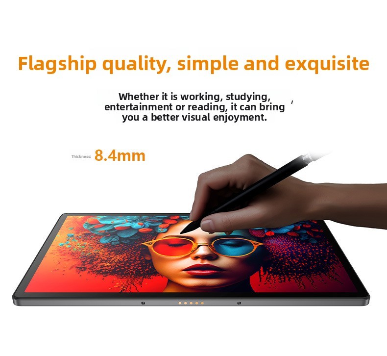 New 14 Inch MTK Octa-Core 1.8GHz 6GB RAM 4G GSM WiFi Entertainment Eye Protection Kids Early Education Tablet