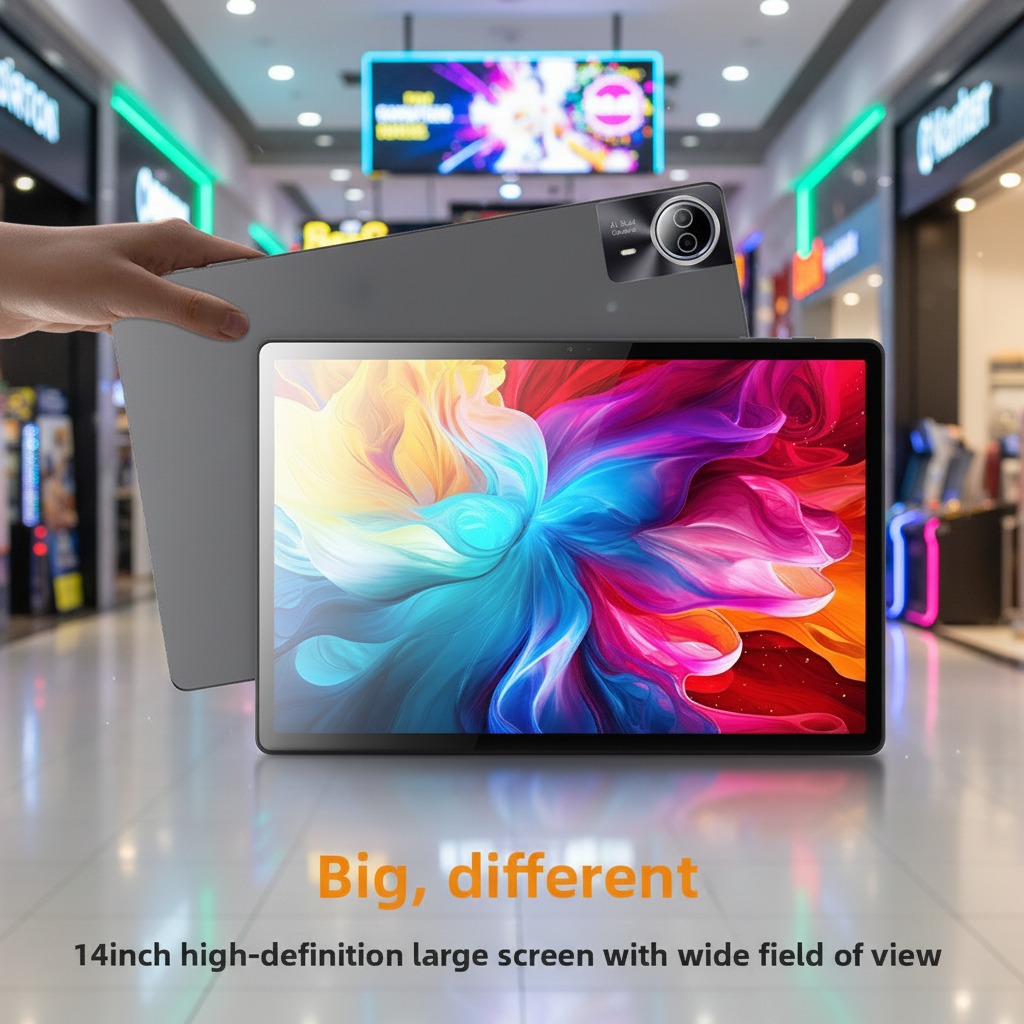Universal 14-Inch MTK Octa-Core 1.8GHz Tablet 6GB RAM 4G GSM WiFi Unlocked New Entertainment Android Tablet