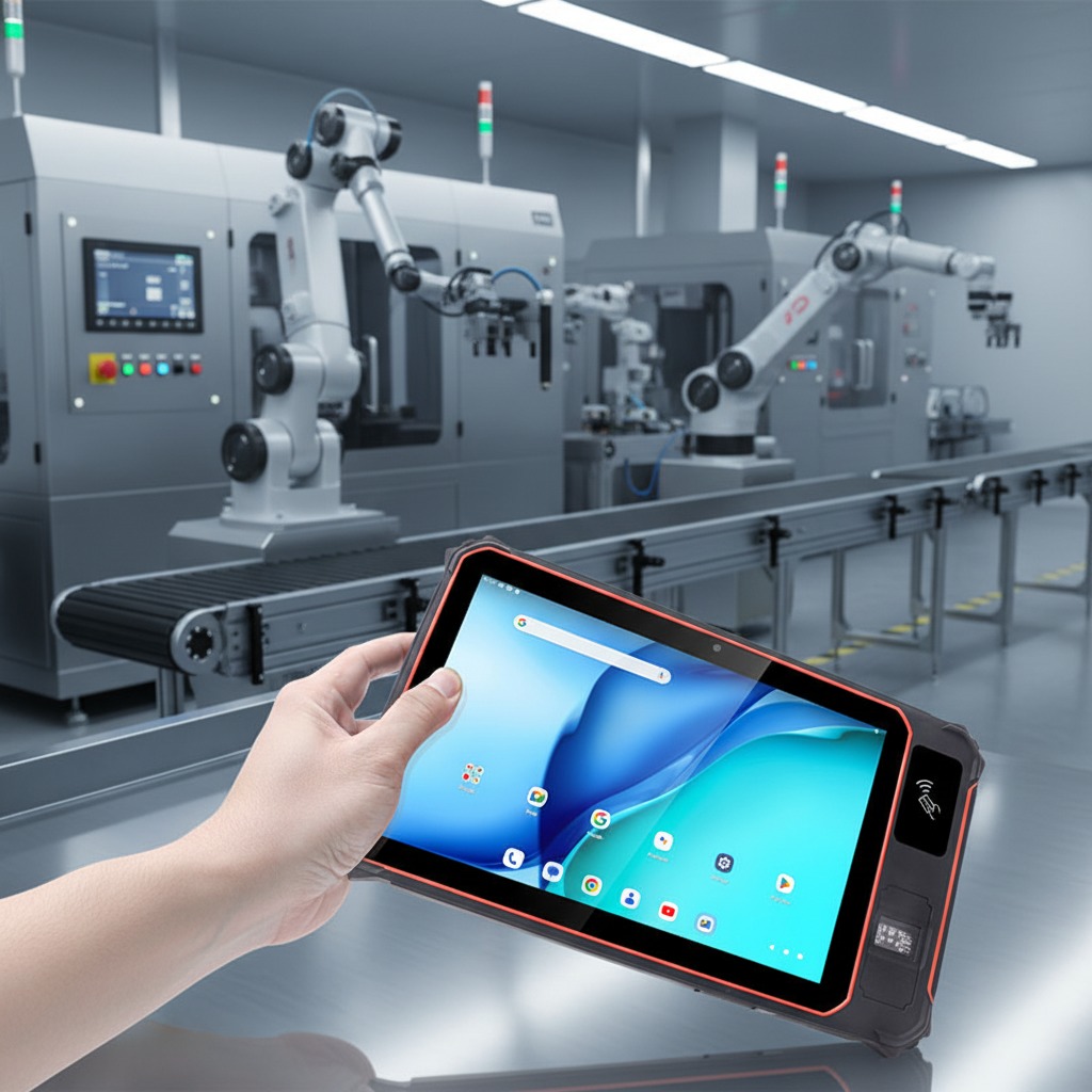 Portable Industrial Tablet PC 10.1 Inch Screen MTK Octa Core CPU Industrial Working Tablet