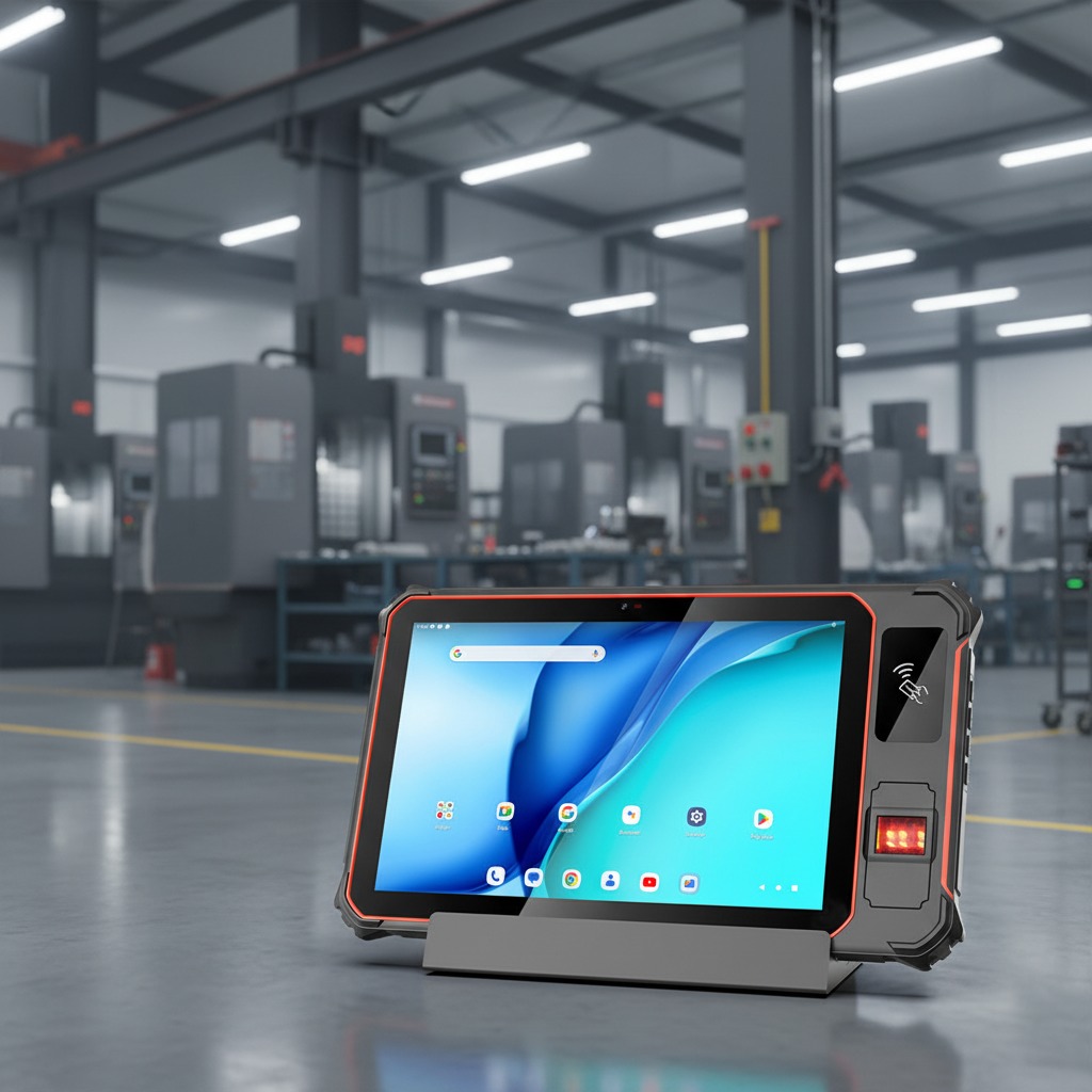 New 10.1 Inch Industrial Tablet with MTK Octa Core CPU Android 13 OS 6GB RAM GSM 2D Scan