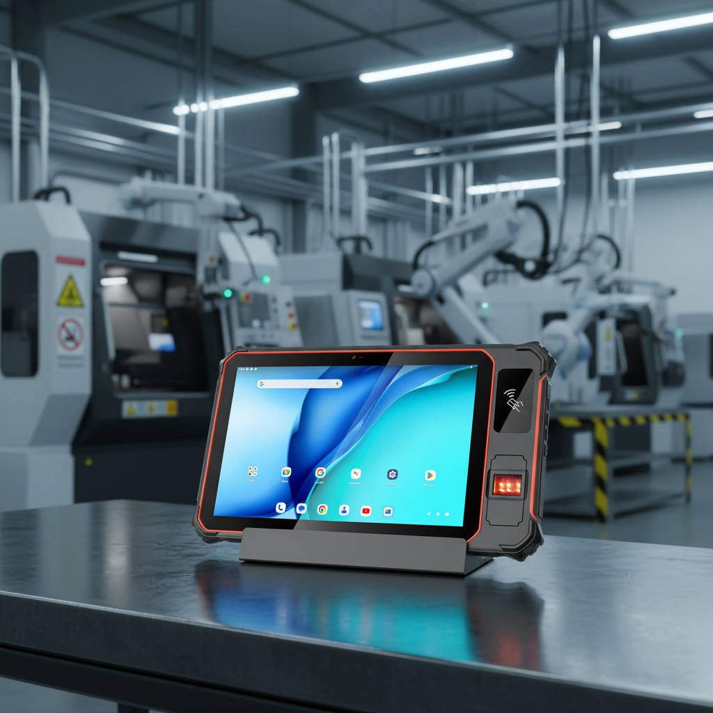 MTK Octa Core Processor Industrial Tablet Pad 10.1inch 6GB RAM Fingerprint 2D Scan Data Collection for Industrial Application