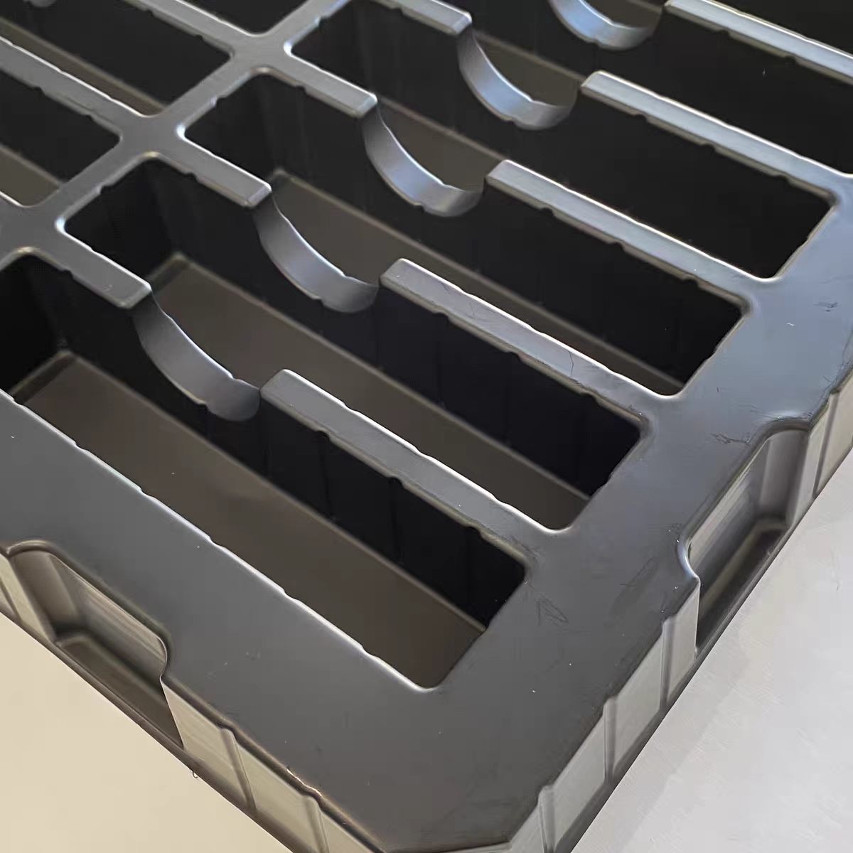 Custom Blister Packaging Electronic Components Plastic Inserts Thermoforming Plastic PET Vacuum Forming Tray for Hardware