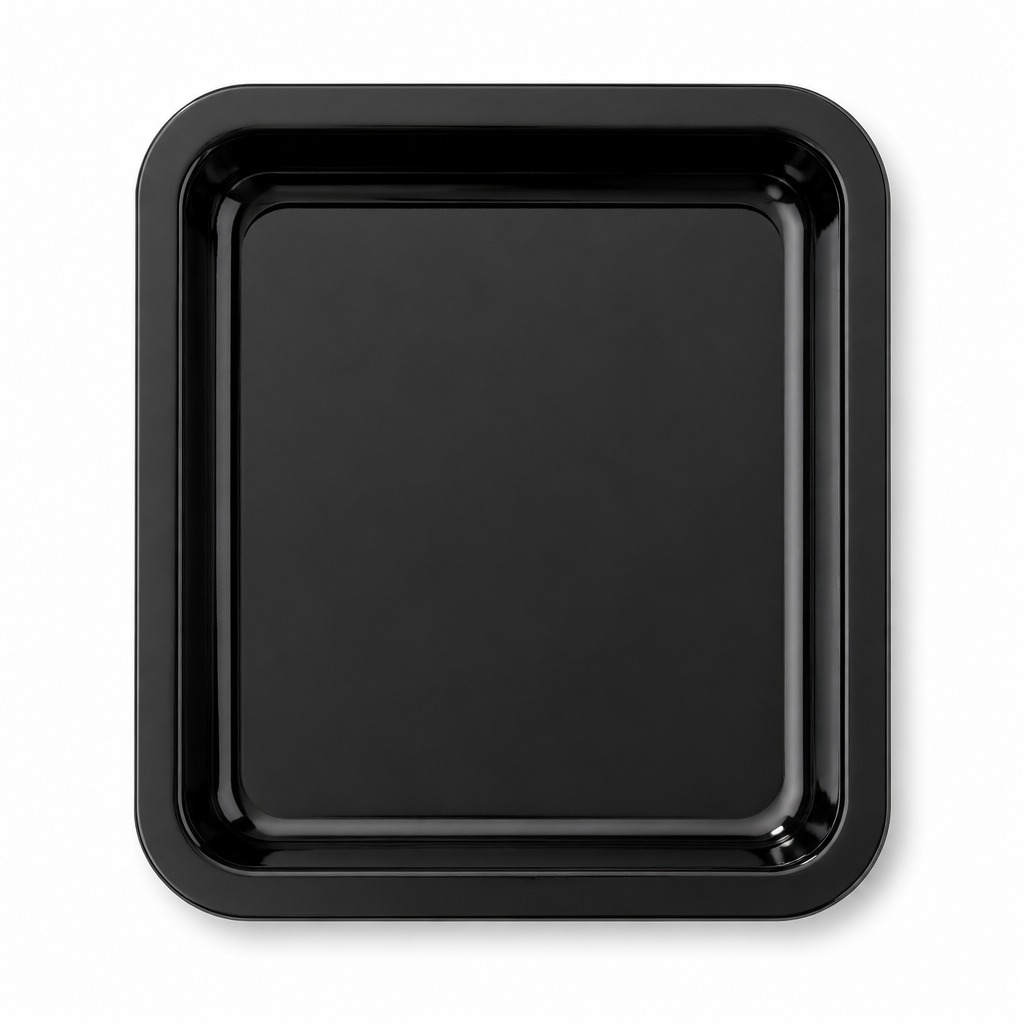 Vacuum Skin Pack Disposable Black Plastic Tray  Food Packaging Commercial Direct Supply Pet Container for Food