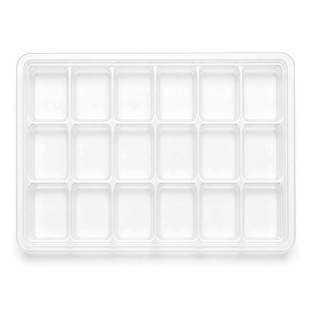 Transparent Blister Packaging Box for Chocolate Cake Pastry With Plastic Inner Tray Food Container Custom Pet Container for Food