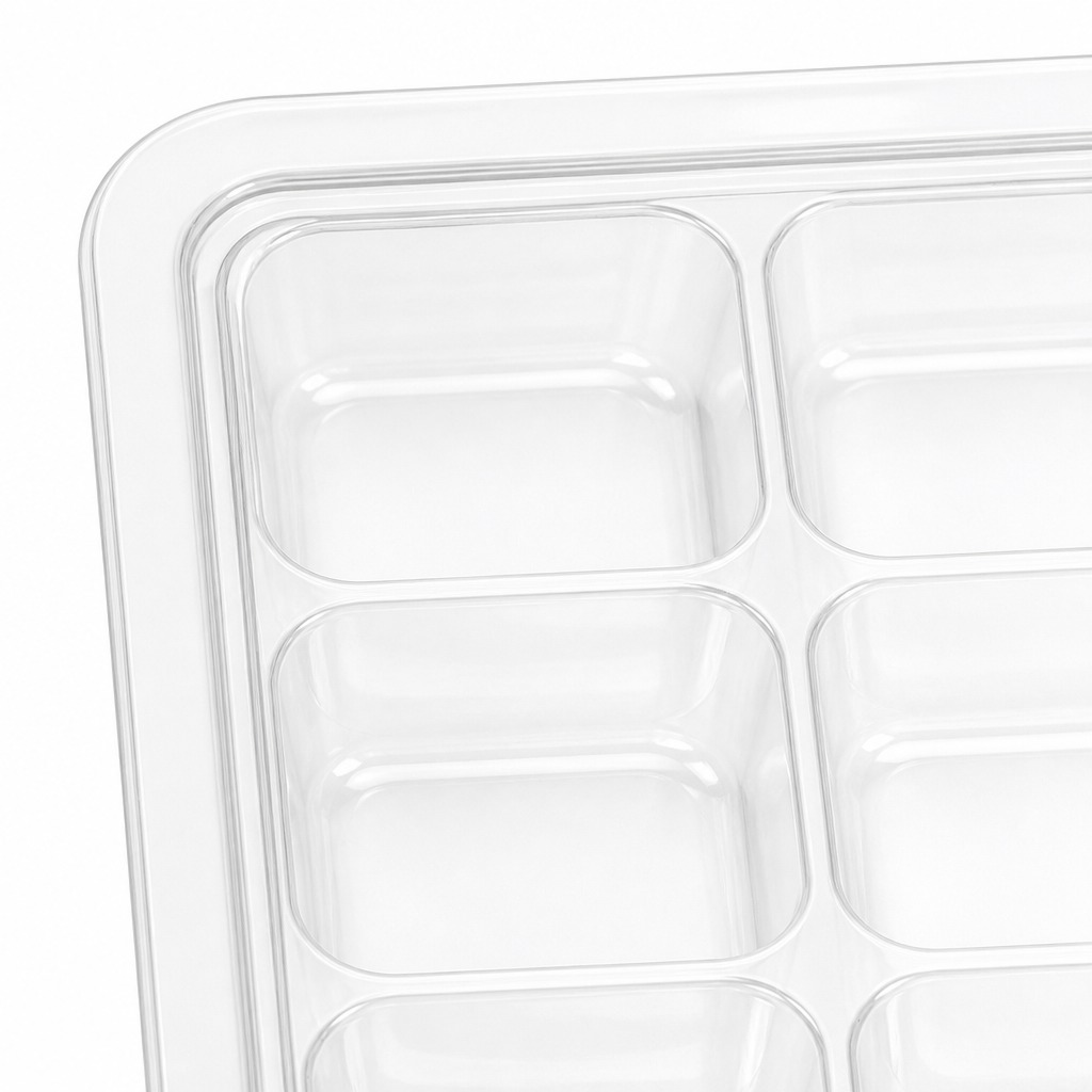 Transparent Blister Packaging Box for Chocolate Cake Pastry With Plastic Inner Tray Food Container Custom Pet Container for Food