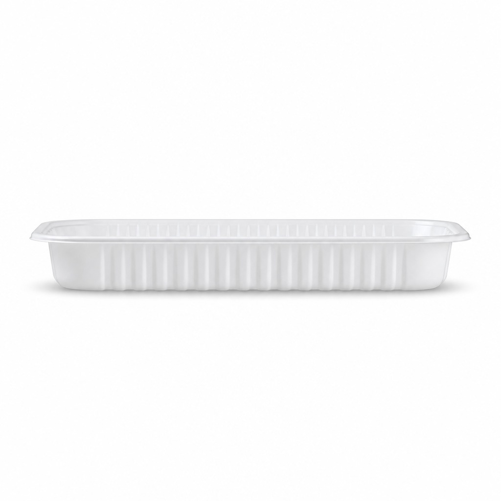Disposable PET Fresh Food Tray Thickened Thermoformed Blister Box for Fruit Meat Vegetable Supermarket Pet Container for Food