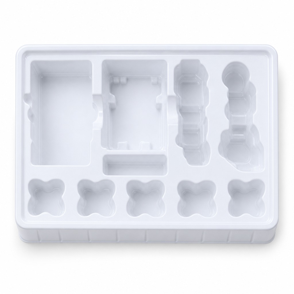Small Plastic Box Insert for Beauty Personal Care Products Blister Inner Tray Custom Cosmetics Packaging Manufacturer