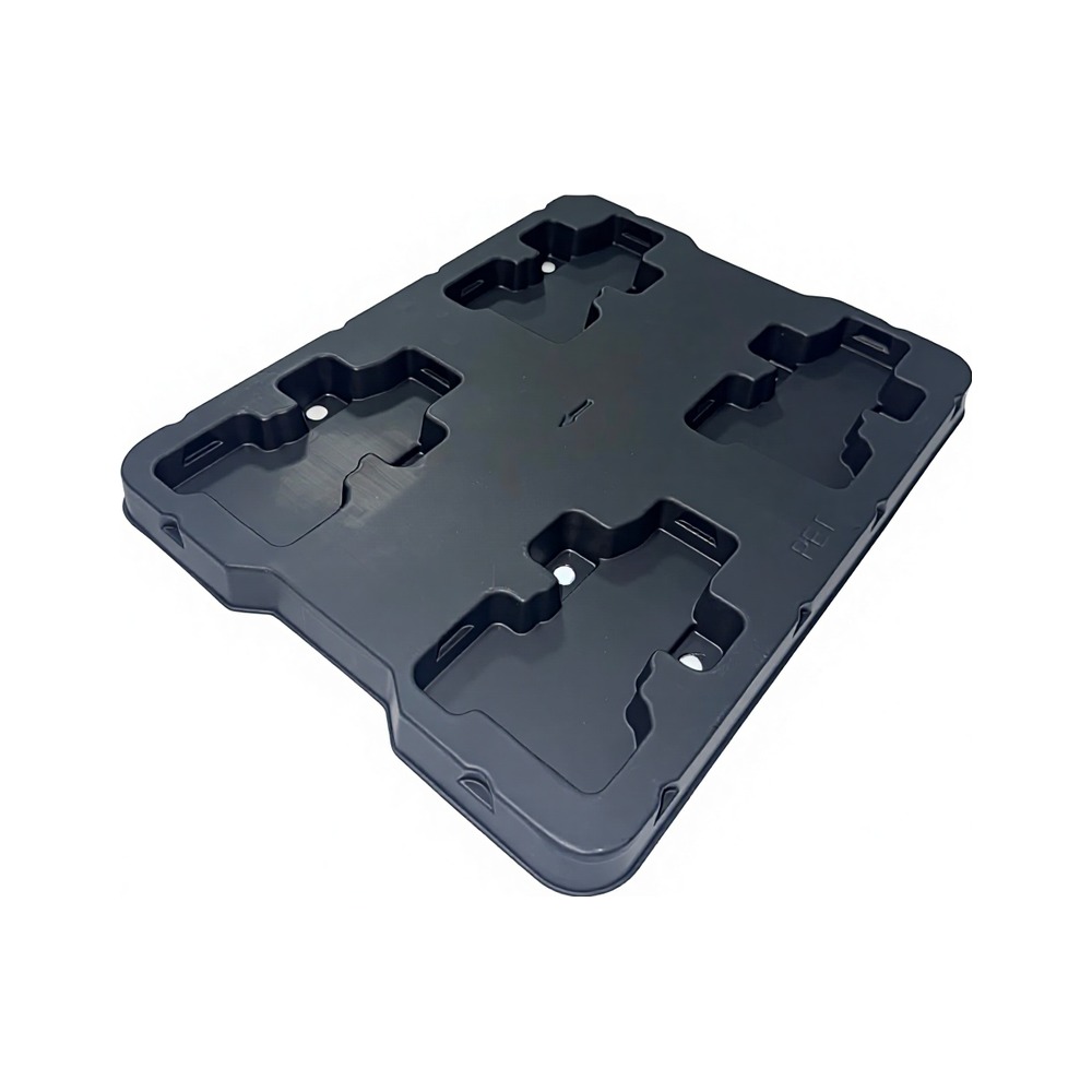 PET Blister Tray  Safe Custom Thermoformed Packaging Tray For Electronic Components OEM Molded Design