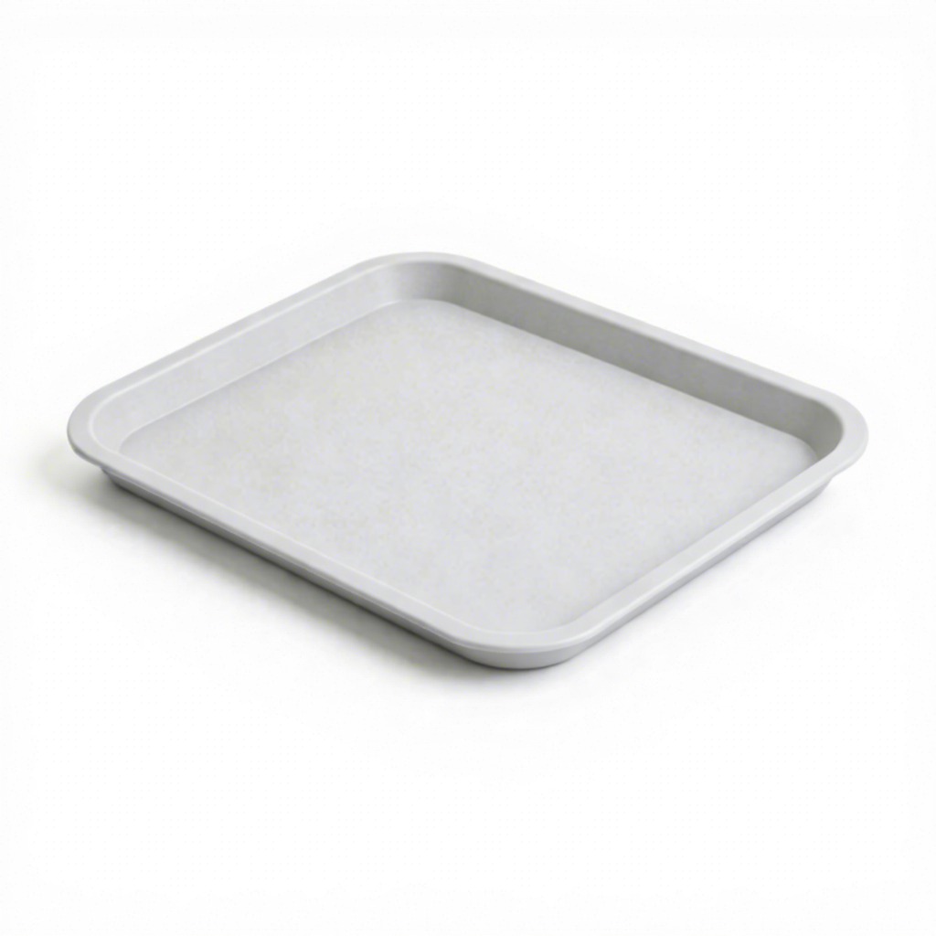 Restaurant Commercial Plastic Serving Tray Non Slip Base Fast Food Chain Canteen Food Transfer Storage Tray