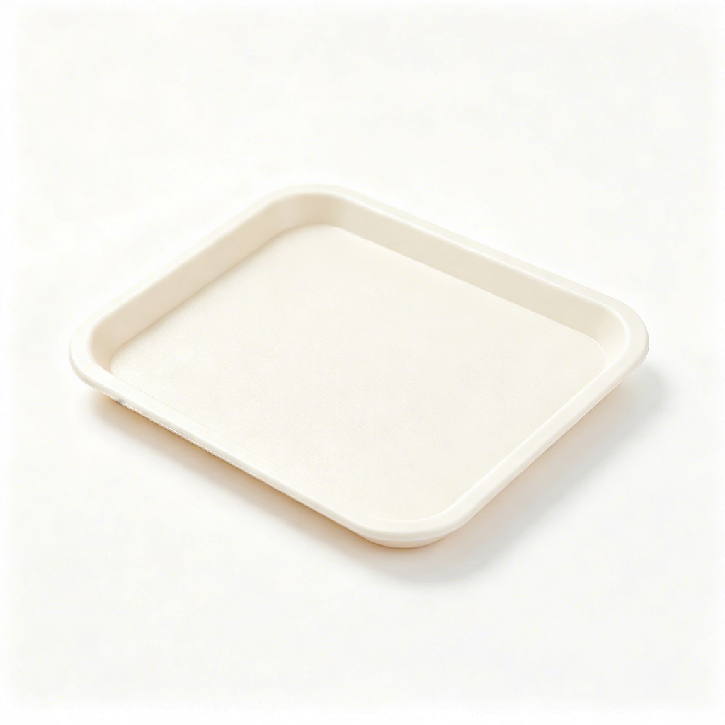 Canteen Hotel Rectangular Plastic Serving Tray Non Slip Thick Catering Shop Food Serving Storage Tray