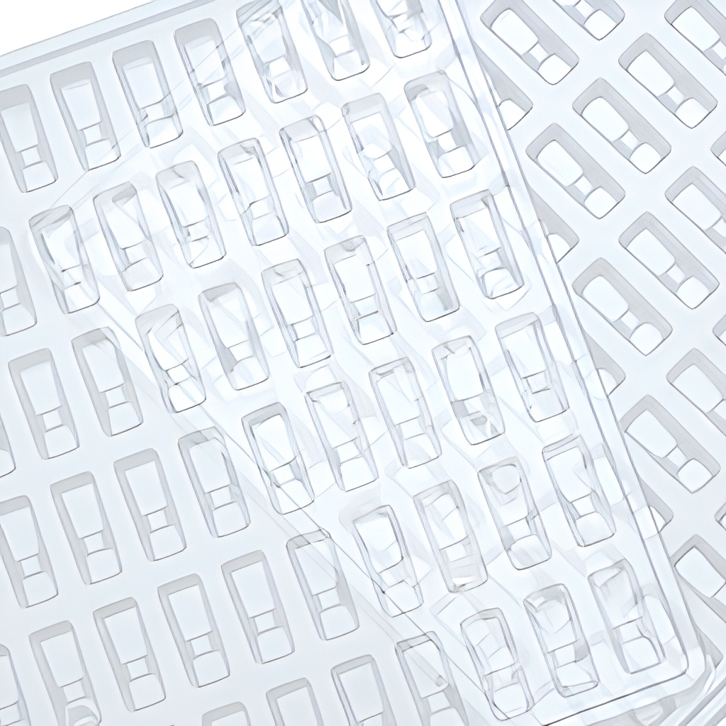PET Thermoforming Blister Tray Custom Size for Electronic Components Packaging Wholesale Supplier Bulk Order Direct