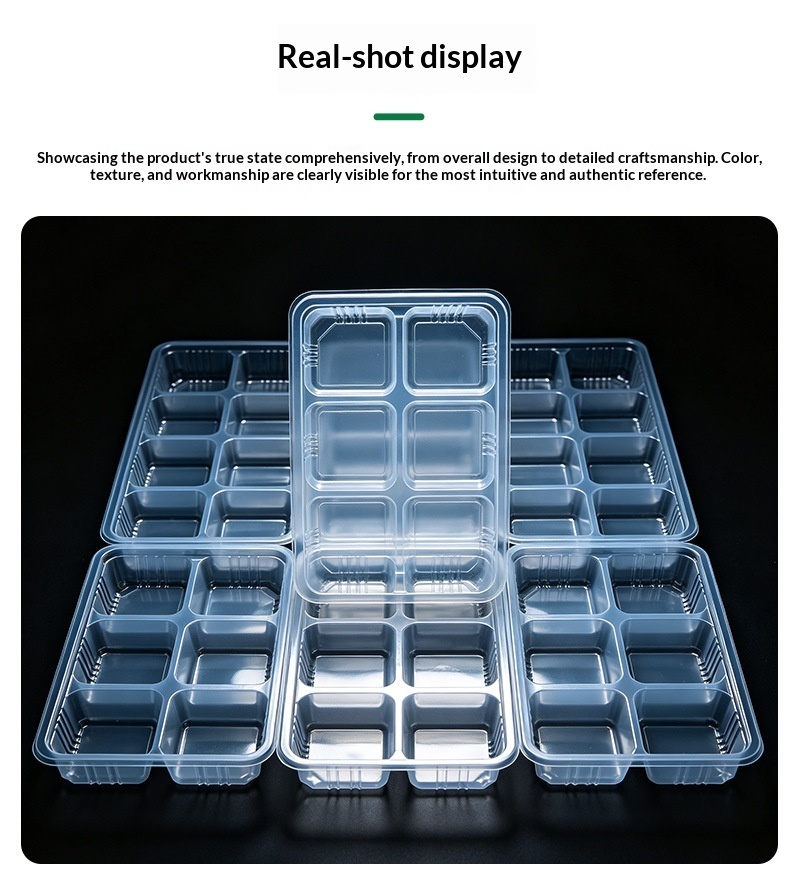 Blister Packaging Manufacturer Custom Blister Inserts Trays Anti-static PET  Materials Custom Thickness