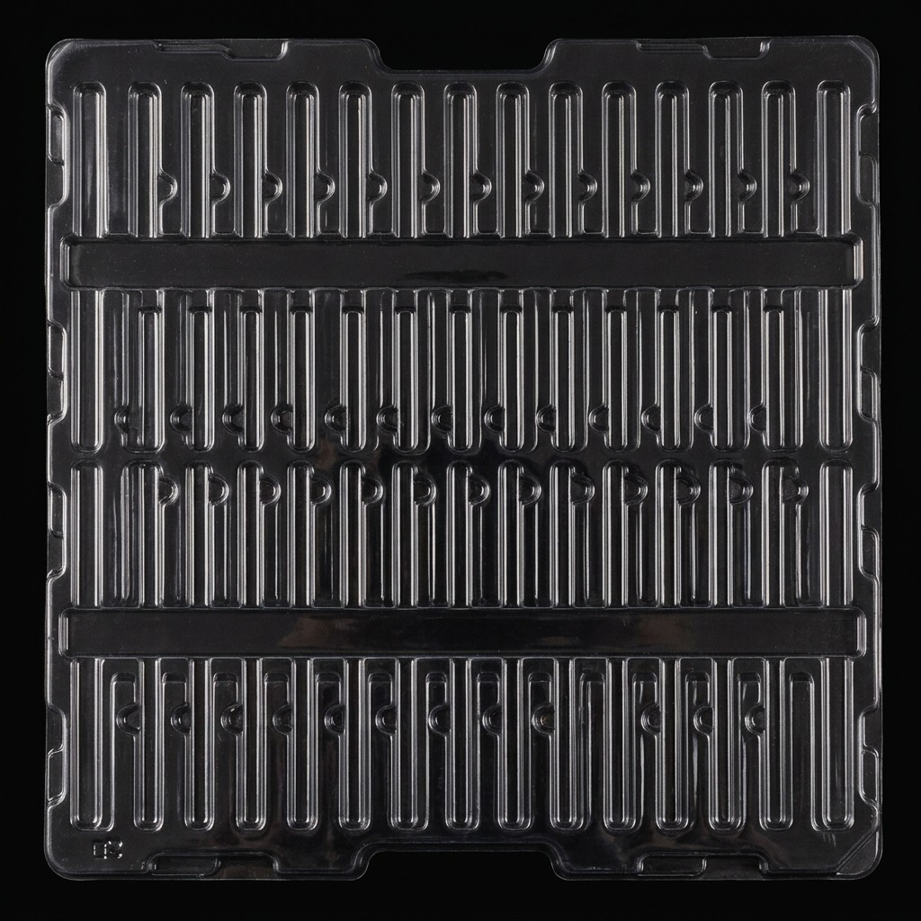 Custom PET Blister Tray Sustainable Insert for Electronics Packaging Molded Design Eco Friendly Factory Direct Supply