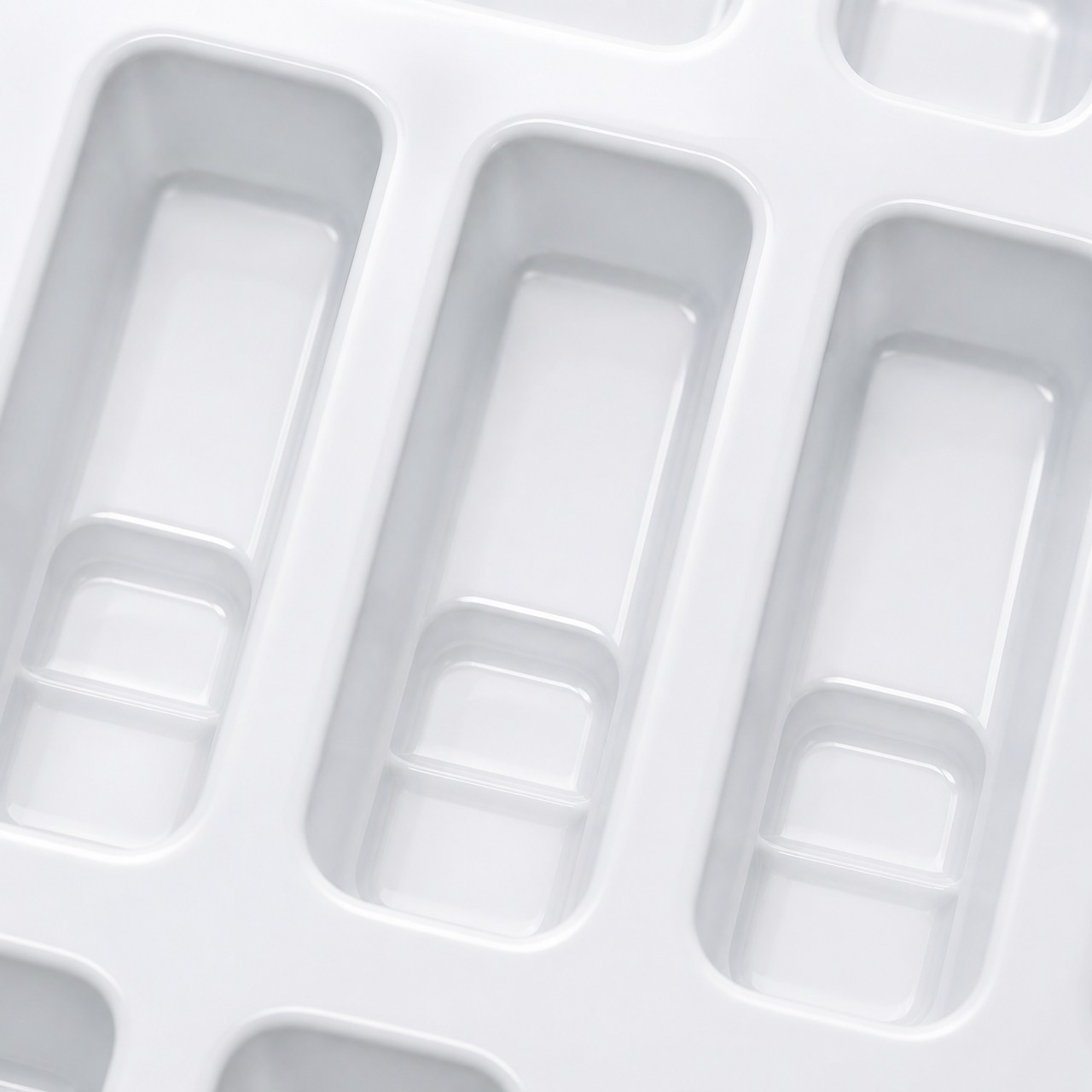 Electronic Components Use Blister Inner Trays  PP  Anti Static Customizable Packaging Trays
