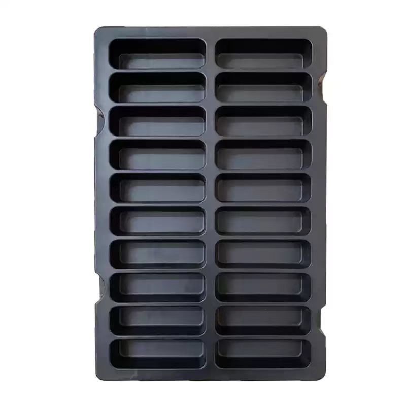 Anti-Static ESD PP Tray Blister Tray for Electronic Products Custom Shape Packaging Conductive