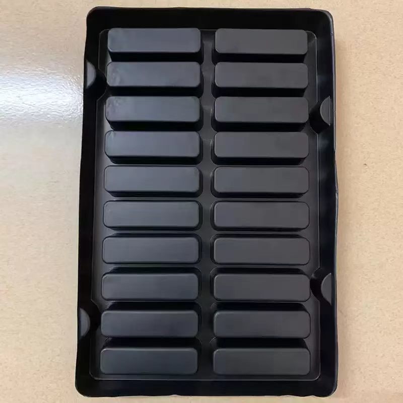 Anti-Static ESD PP Tray Blister Tray for Electronic Products Custom Shape Packaging Conductive