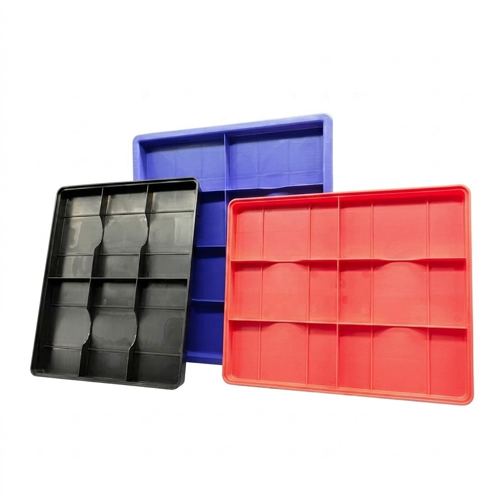 Recyclable Conductive Anti-Static Custom Blister Packaging Tray, Suitable for Consumer Electronic Products