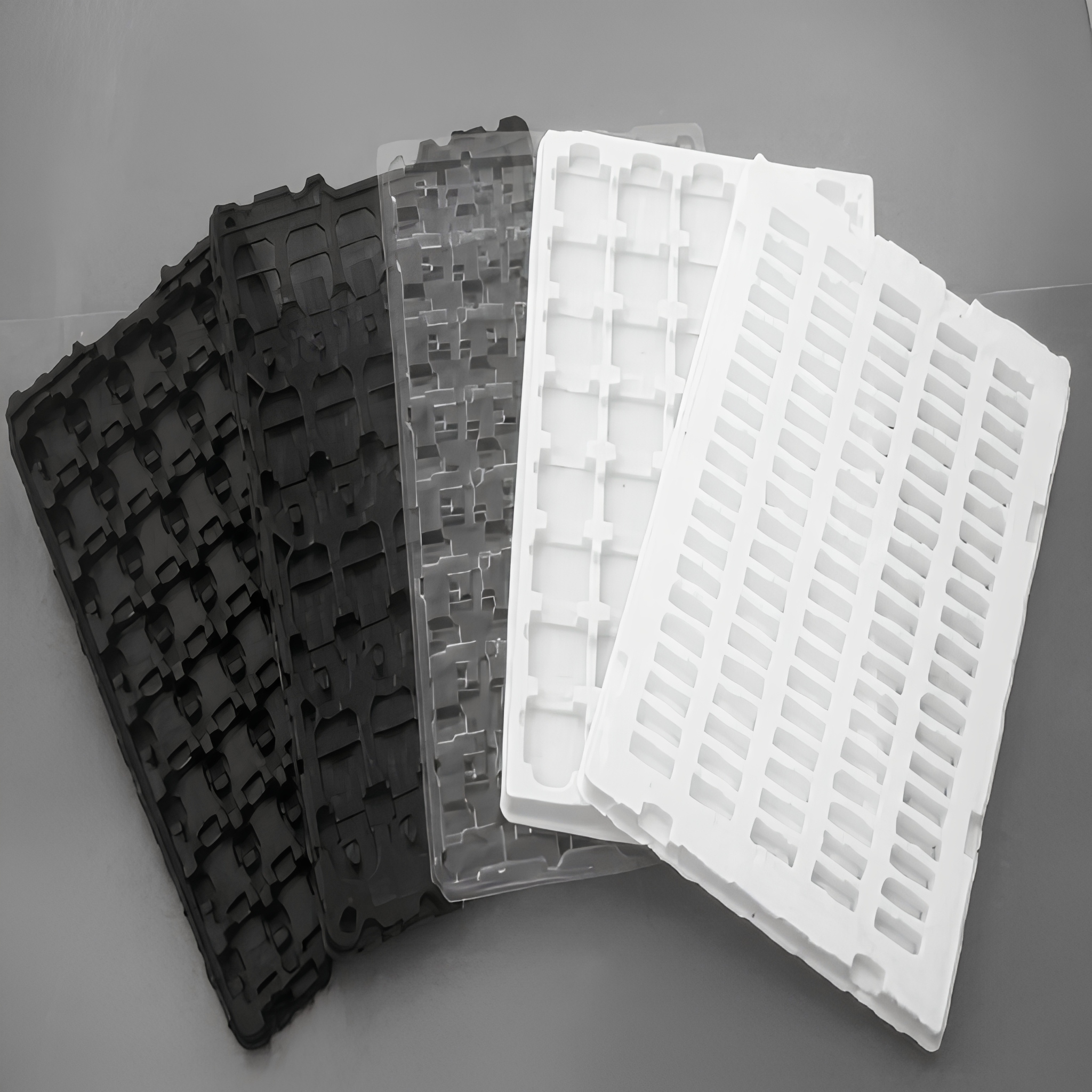Anti-Static 0.6mm PS Vacuum Form Blister Pack with Custom Logo for Electronic Module Internal Protection