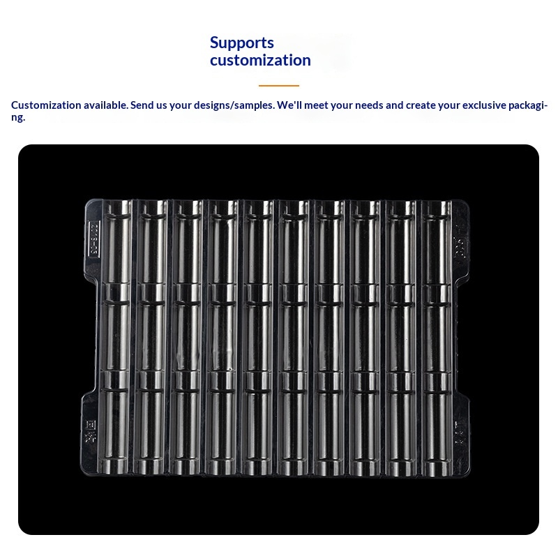 Custom PET Blister Tray for Automotive Electronics Components Packaging Anti Static Turnover Tote Factory Direct