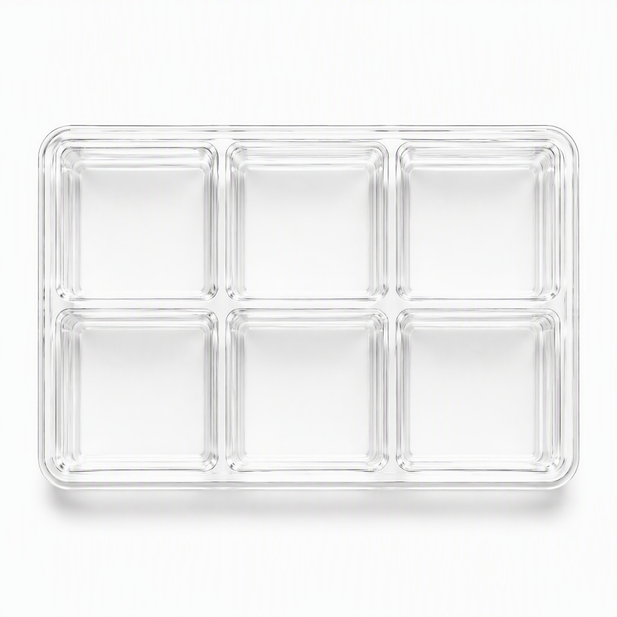 Transparent Recyclable PET Sheet Formed Tray for Hardware Goods Crystal Clear Display Packaging Vacuum Boite Transparente