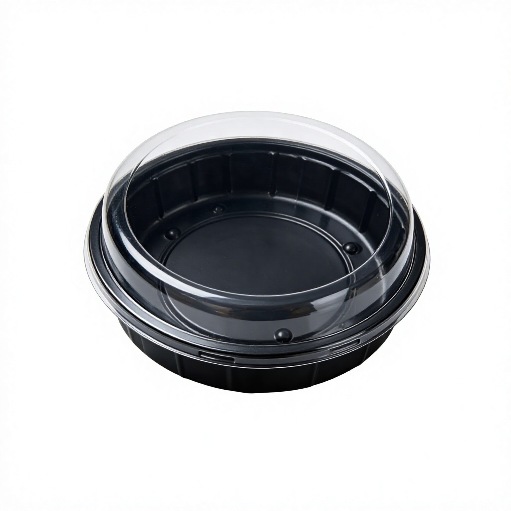 Factory Custom PET Food Blister Packaging Multi Compartment Plastic Tray for Dessert Fruit Divider Box