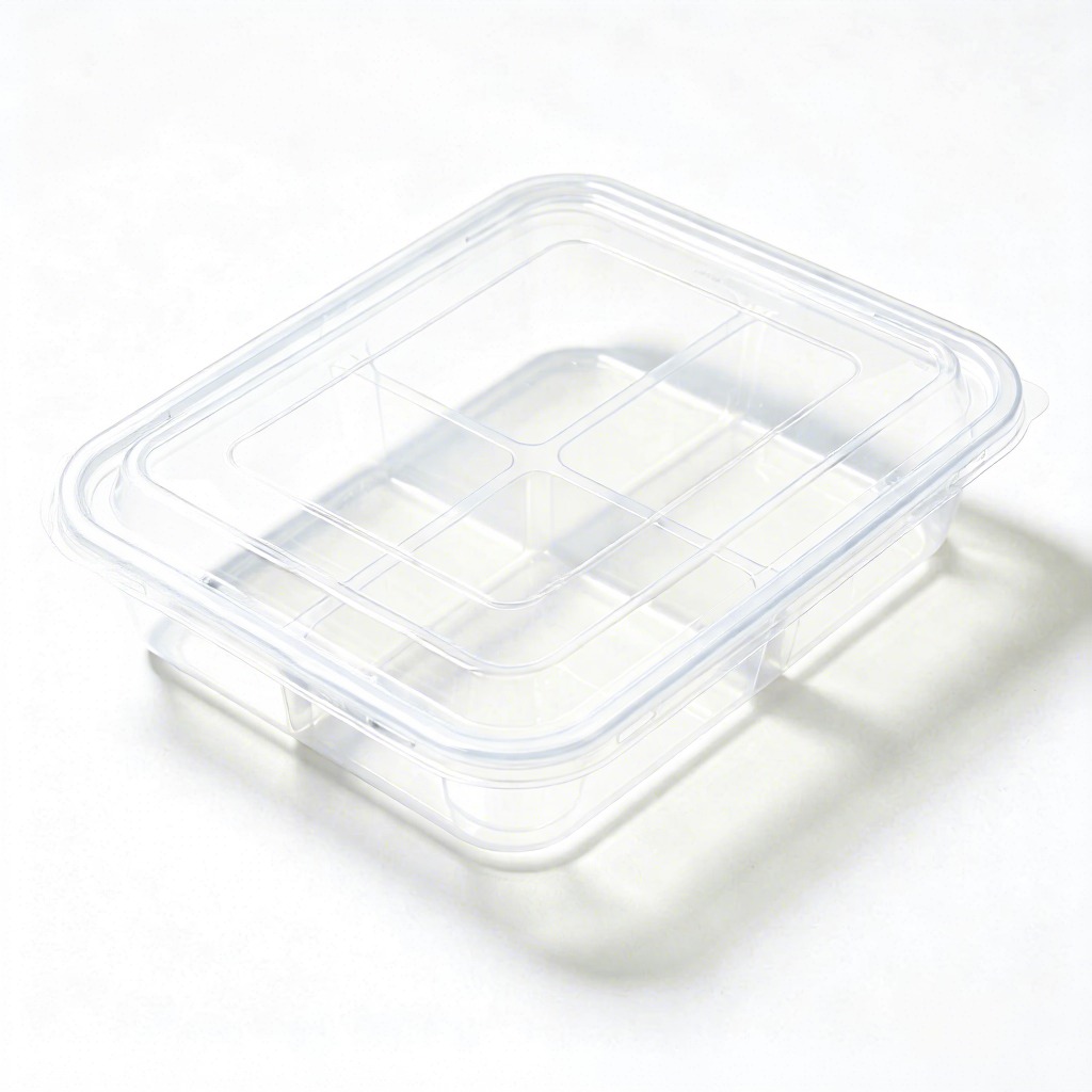 Clear Multi Cavity Food Grade Blister Box Factory Custom Compartment Structure for Candy Dried Snack Tray