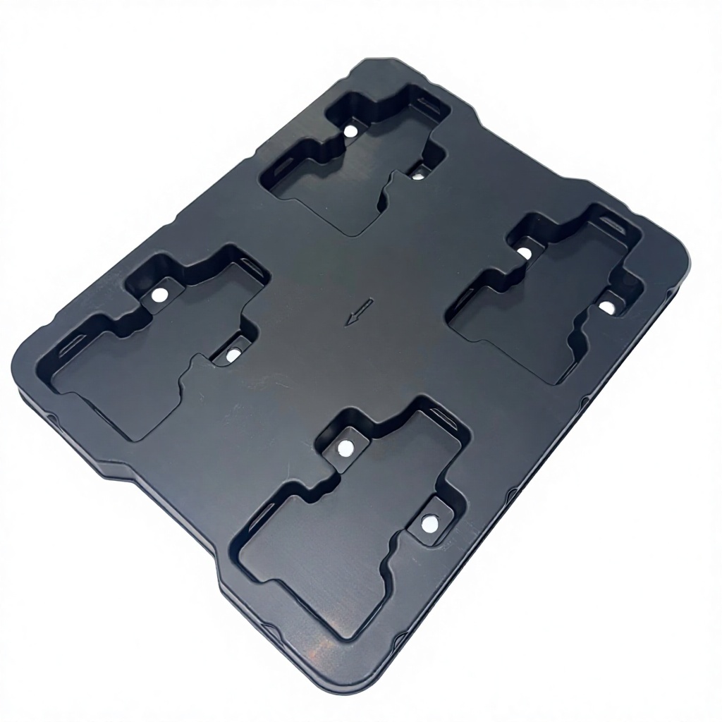 Source Factory Custom Vacuum Forming Blister Tray PET ABS PP PS for Consumer Electronics Precision Parts Insert Packaging